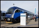 L'autorail Siemens Viaggio est présenté à Berlin lors du salon des transports Innotrans le 24 septembre 2014. Il est ici vu immatriculé et décoré pour les chemins de fer tchèques (Comfort Railjet). viaggio_comfort_railjet_cd_innotrans_24092014.jpg