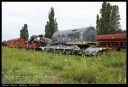 La grue Cockerill Ua 80 87 974 7 500-7 avec ses deux wagons d’accompagnement à Mulhouse le 2 août 2014. En attente de préservation pour le musée du train de Mulhouse .... ou bien en attente de ferraillage. ua_808797475007_mulhouse_02082014_1.jpg